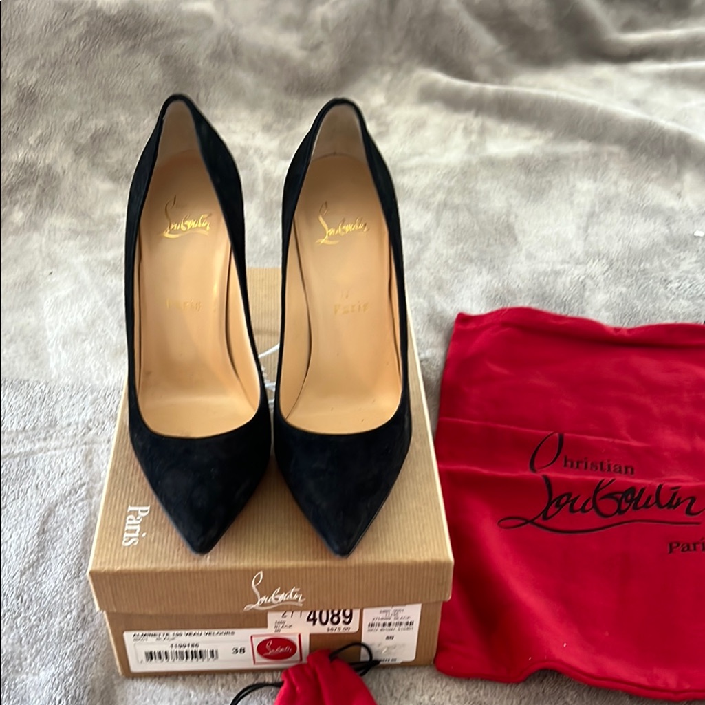 Christian Louboutin Black Heels Timeless Elegance